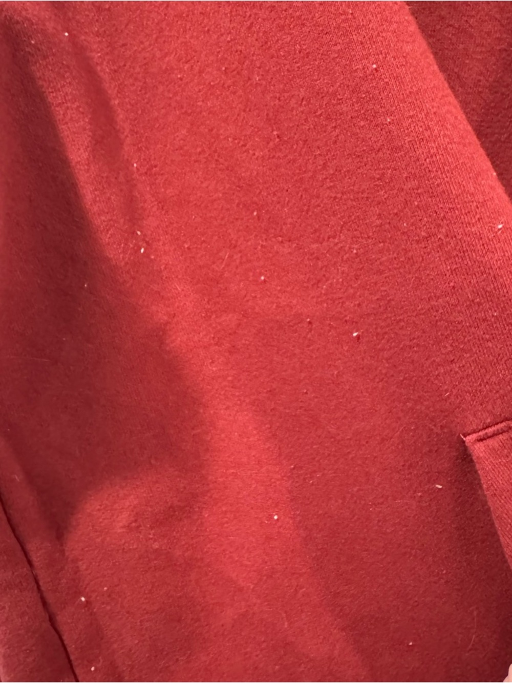 Ariat Women’s Burgundy Hoodie with Logo Sleeve XL - Picture 7 of 8